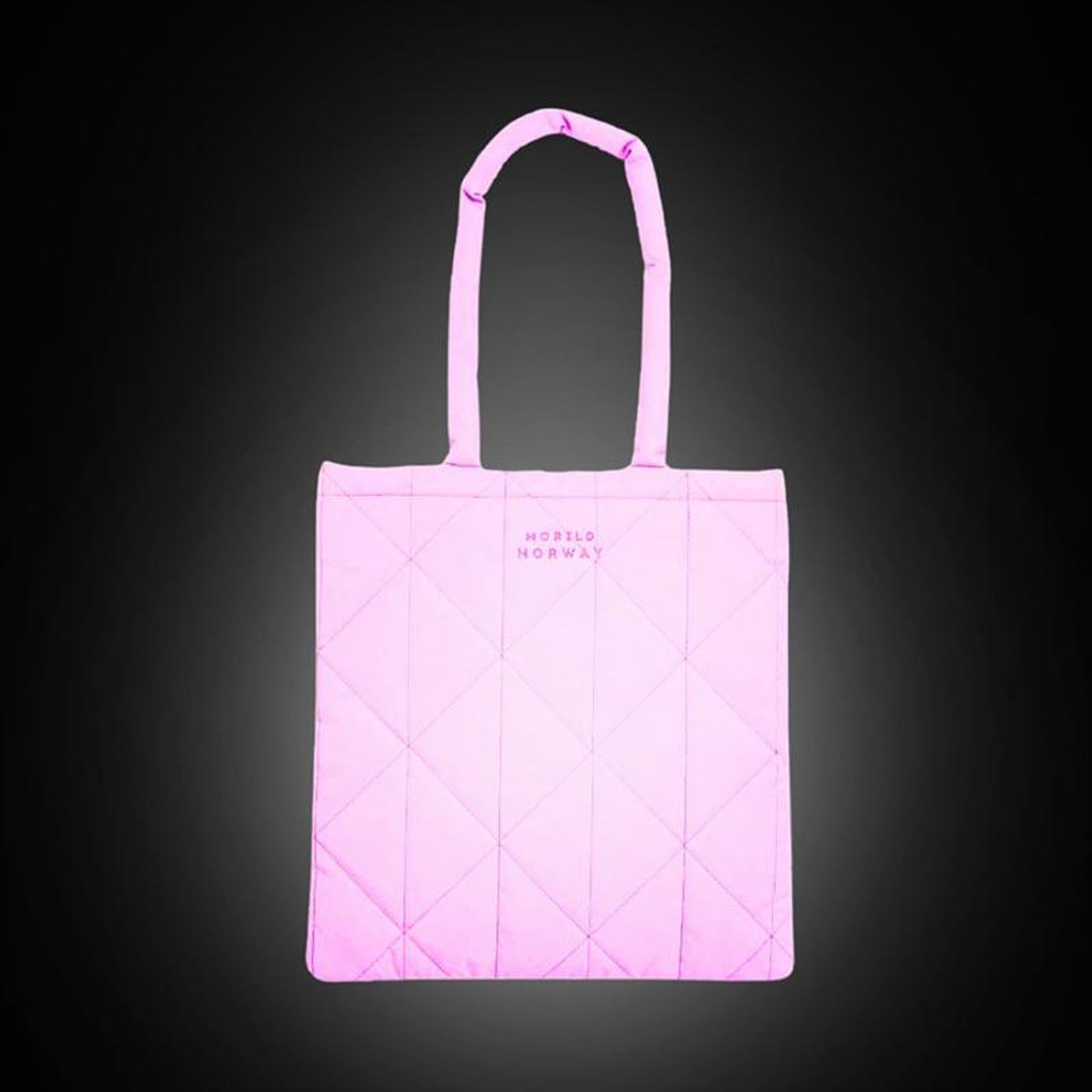 Morild Se Meg Quilt Shopper med refleks, cerisse