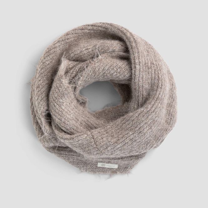 Hovedbilde Morild Aspen Loop skjerf med refleks, sand