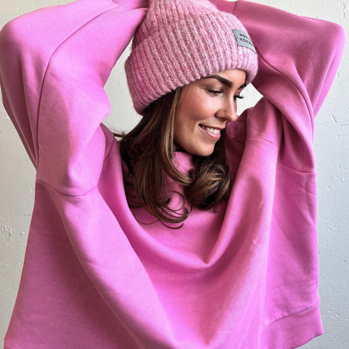 Morild Bibbi lue med refleks, rosa