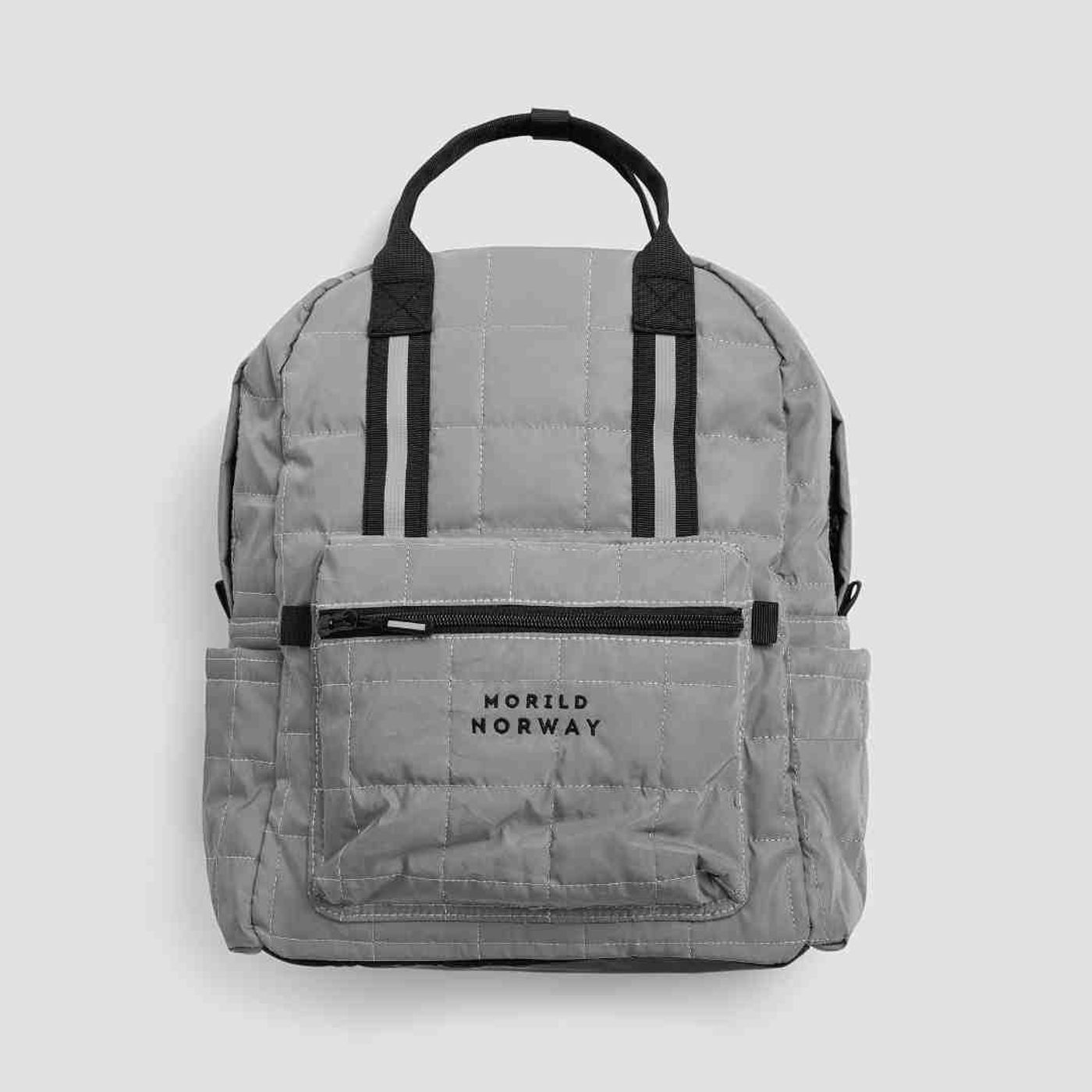 Morild Se Meg Quilt Ryggsekk med refleks, sølv