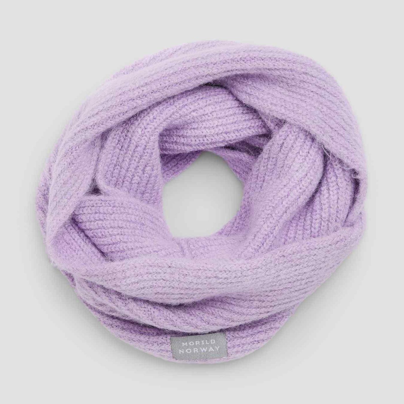 Morild Aspen Loop skjerf med refleks, Light Lavendel