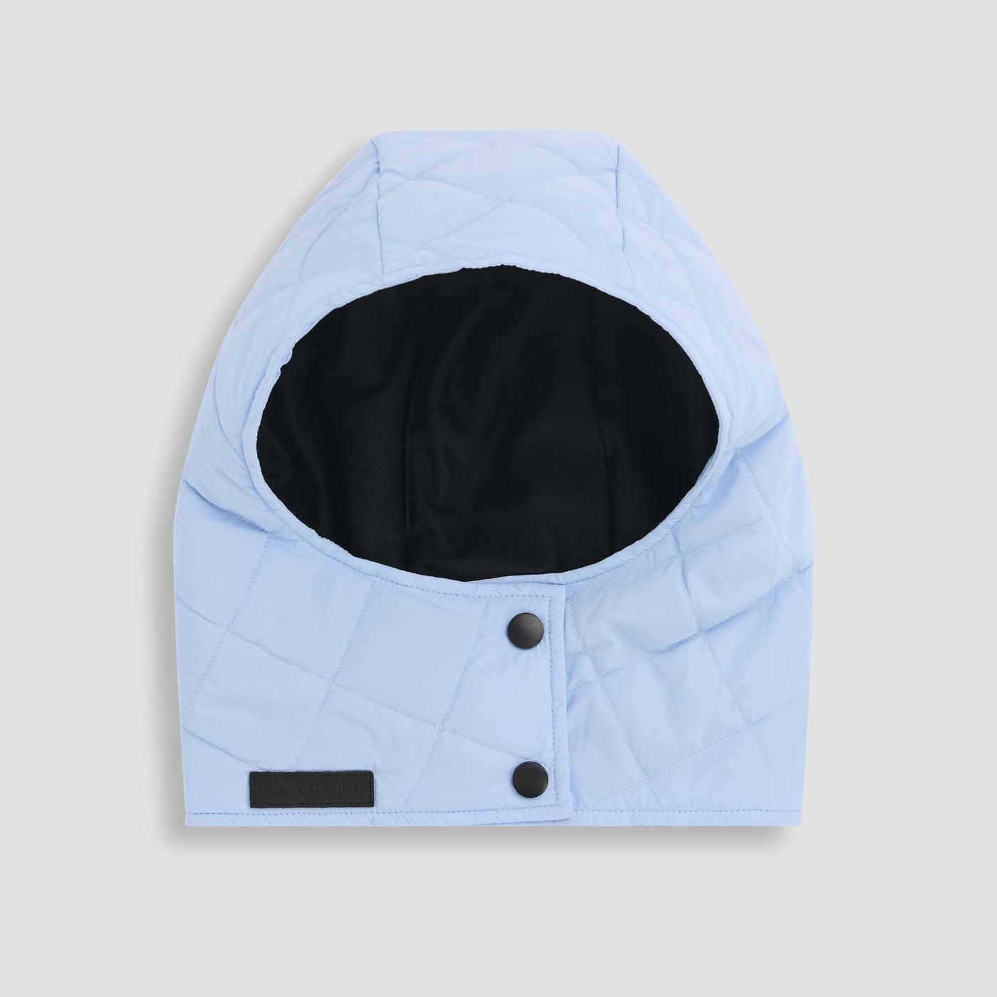 Morild Glød Hood med refleks, lys blå