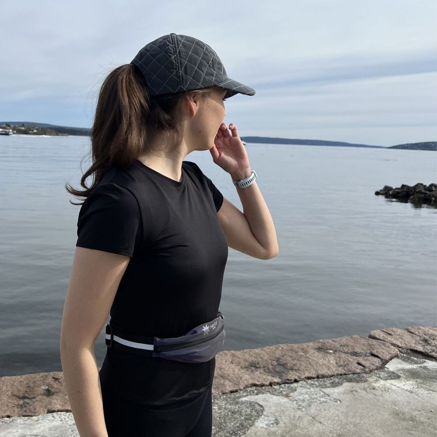Morild Sportsbelte refleks, sort