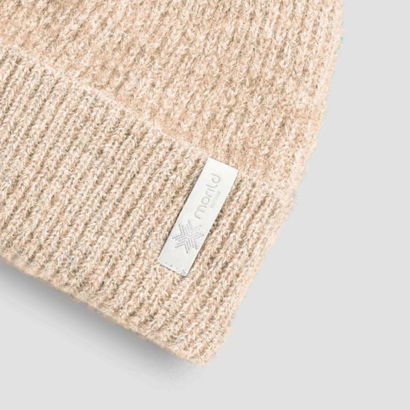 Morild Eirin lue med refleks, lys beige