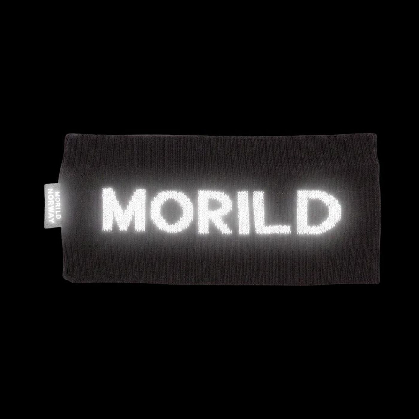 Morild Aktiv pannebånd med refleks, rød -outlet