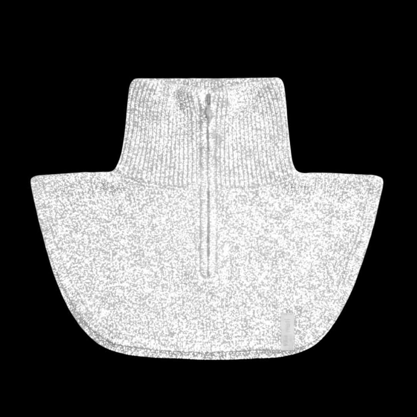 Morild Eirin Zip Neck med refleks, cloud/hvit