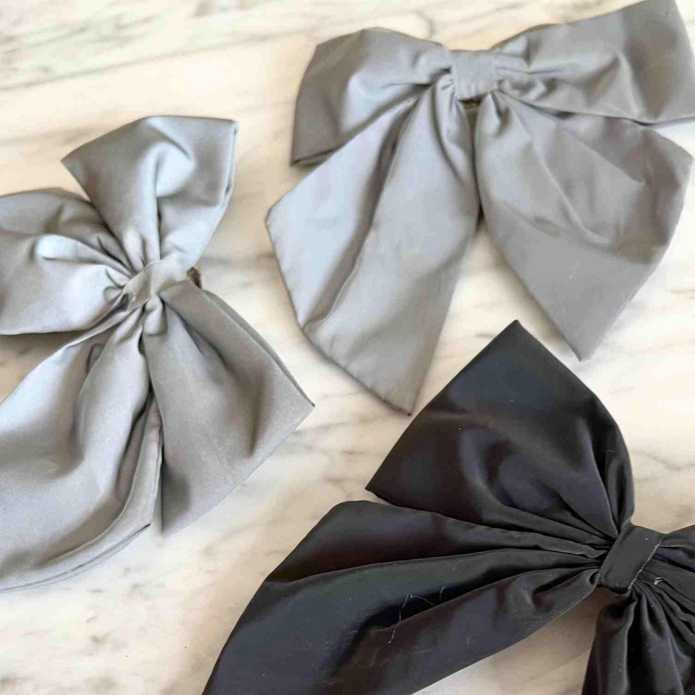 Morild Sløyfe med refleks, sølv