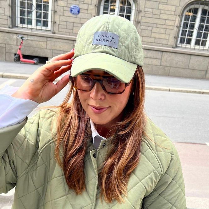 Hovedbilde Morild Quilted Caps med refleks, oliven