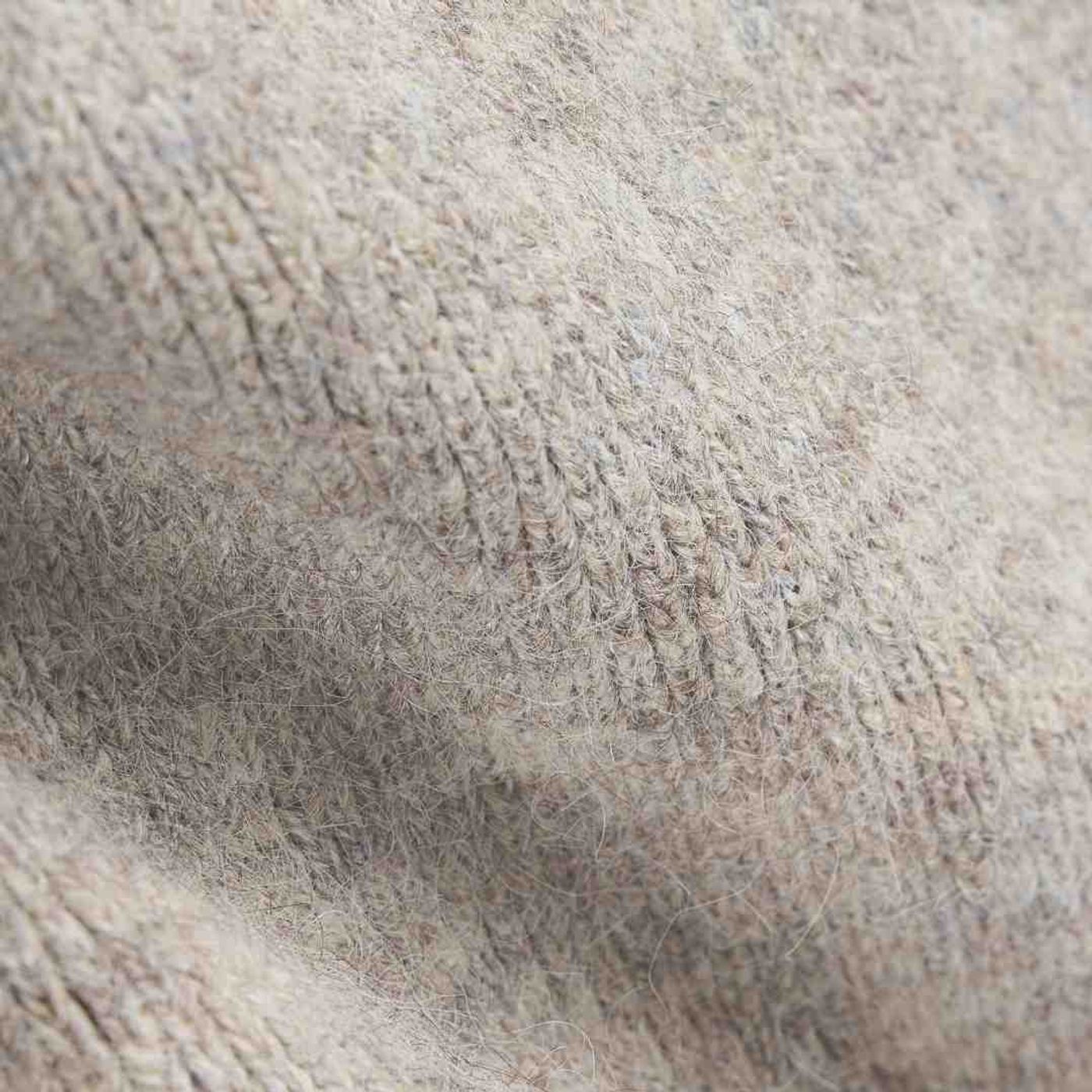 Morild Mica Zip Knit med refleks, sand