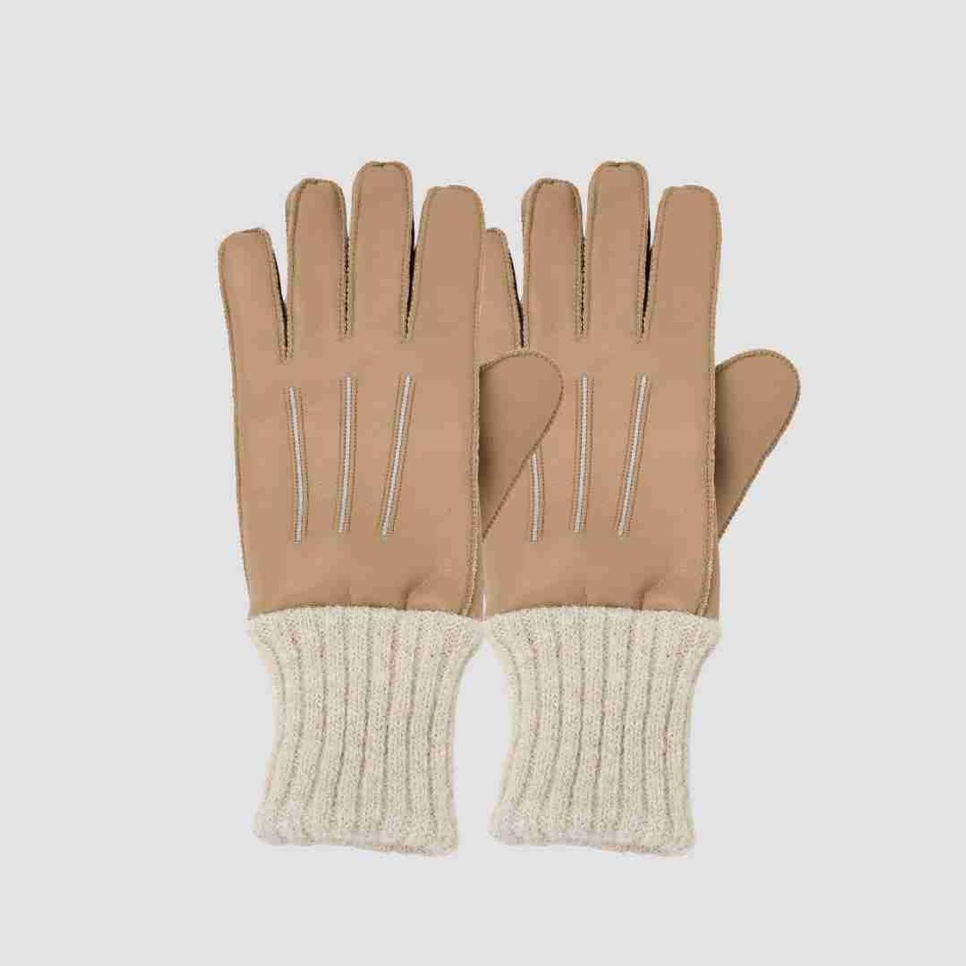 Morild Lux Skinnhansker L/XL med refleks, sand