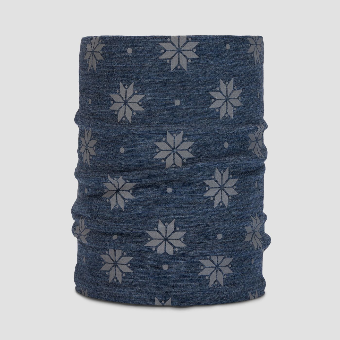 Morild Krystall hals med refleks, blå