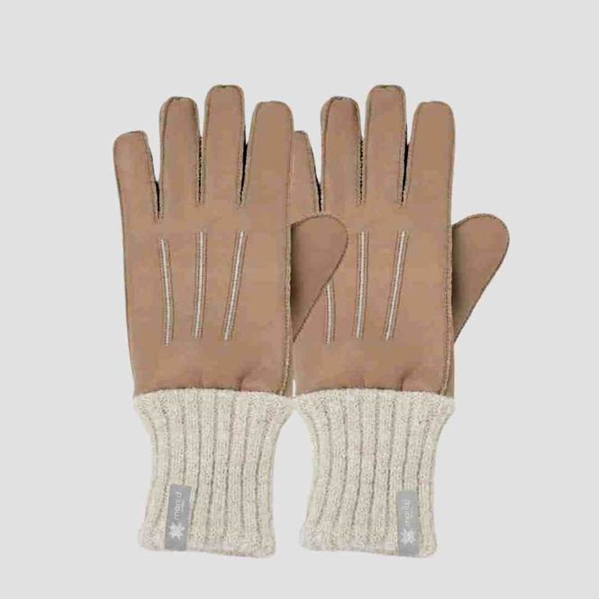 Hovedbilde Morild Lux Skinnhansker L/XL med refleks, sand