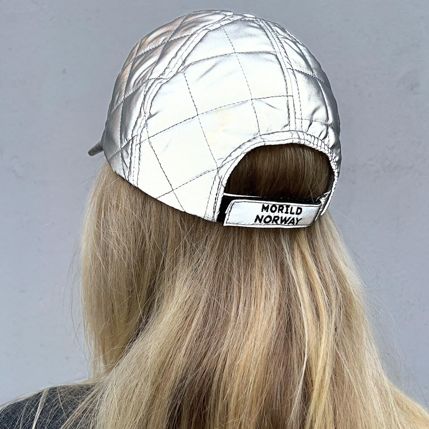 Morild Quilt Caps med refleks, sølv