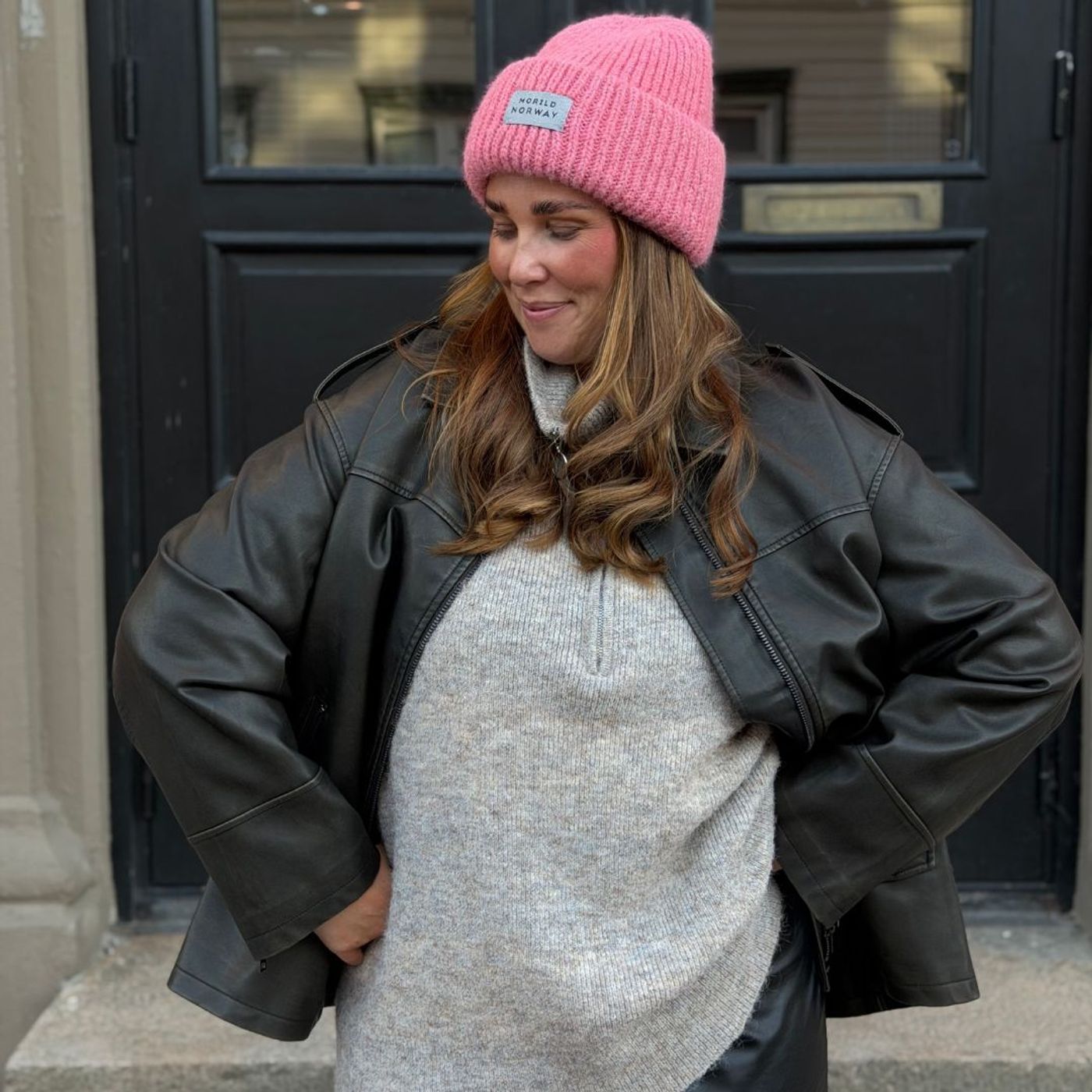Morild Bibbi Lue med refleks, pink