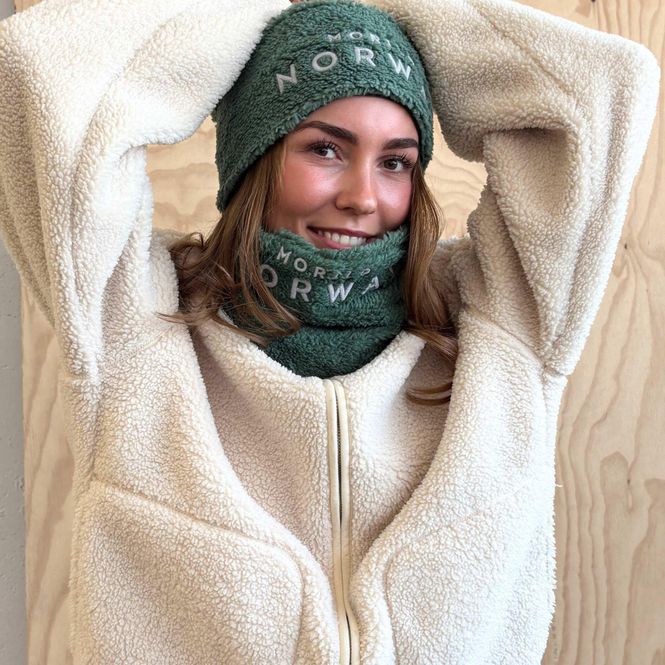 Hovedbilde Morild Teddy pannebånd med refleks, Grønn skog